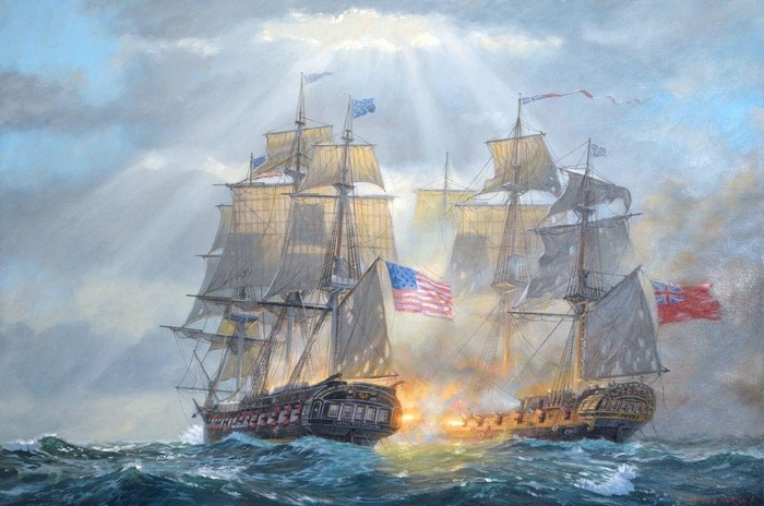 uss constitution vs hms guerriere, United States Navy, USS Constitution