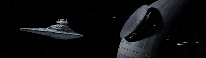 4K, Death Star, Star Wars, Star Wars Ships, movies, Star Destroyer, science fiction, ultrawide, Rogue One: A Star Wars Story, Imperial Forces
