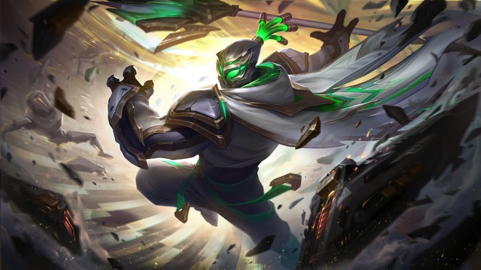 4K, The Prestige, 4K, digital art, Wild Rift, Jax, video game characters, Jax (League of Legends), GZG, Riot Games, League of Legends, Prestige Edition