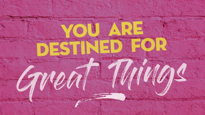 bricks, typography, quote