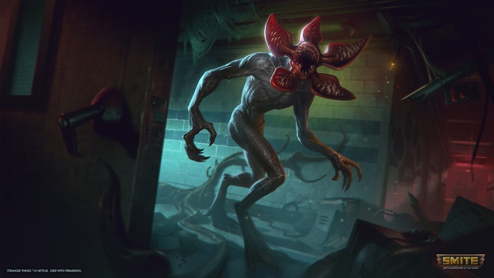 Smite X Stranger Things Demogorgon Bakasura Fusion