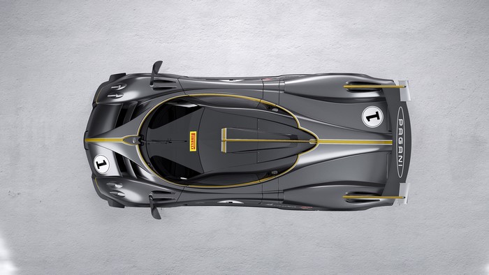 car, Pagani Huayra, supercars, sports car, top view, Pagani, vehicle, grey cars, Italian Supercars, carbon fiber