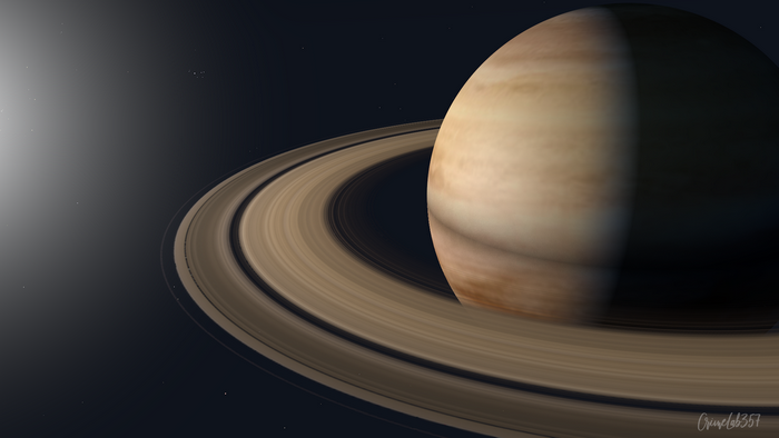 planet, watermarked, Saturn, 3D graphics, space