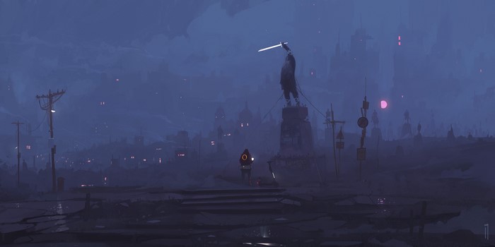 futuristic, artwork, digital art