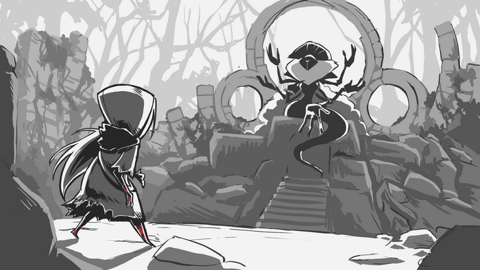 Worship Game, concept art, artwork, worship, gods, elder gods