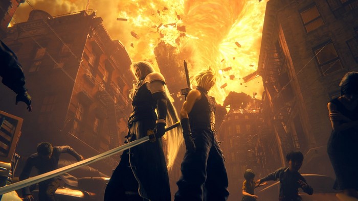 sword, Final Fantasy VII, Sephiroth, video game characters, Cloud Strife