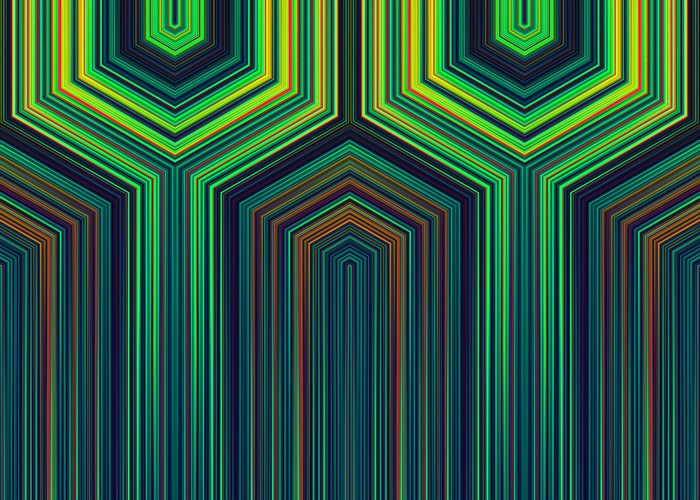 colorful, RETOKA, abstract, diagonal lines, lines, digital, pattern, green
