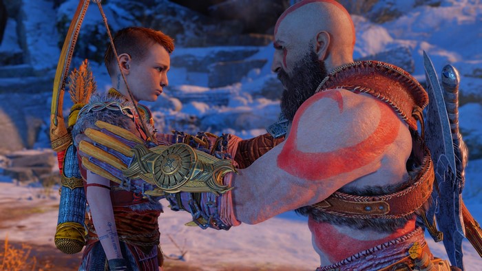 4K, God of War (2018), Santa Monica Studio, video games, God of War