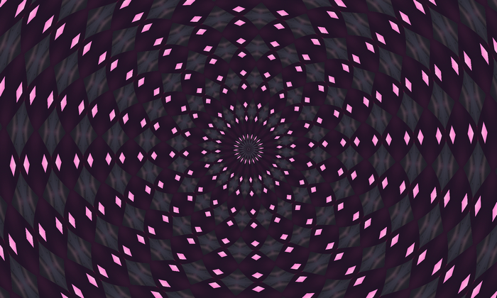 kaleidoscope, optical illusion, purple