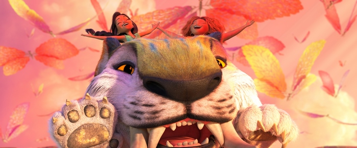 The Croods: A New Age Eep and Dawn