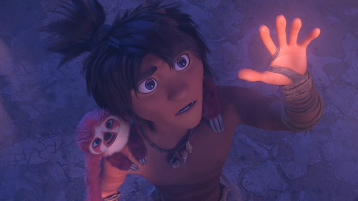 Guy and Dawn in The Croods: A New Age