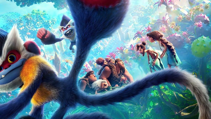 The Croods: A New Age Characters in Jungle