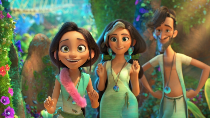 The Croods: A New Age Dawn, Hope, and Phil Betterman