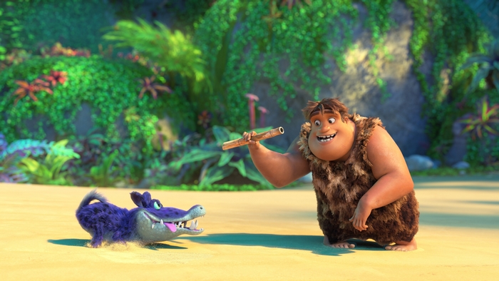Grug and Thunk from The Croods: A New Age