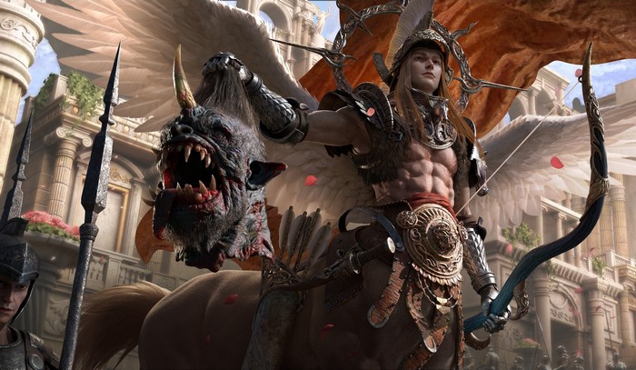 4K, creature, Centaur, fantasy art