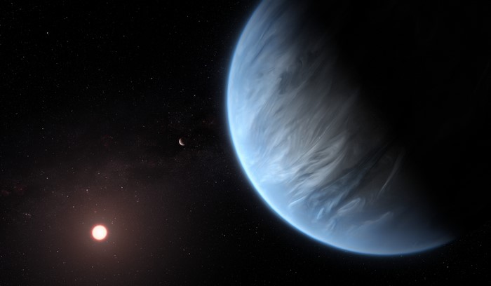 4K, K2-18b, exoplanet, universe, Milky Way, stars, galaxy, Sun, Solar System, space, planet