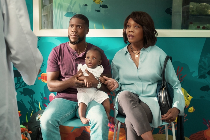 Kevin Hart and Alfre Woodard in Fatherhood