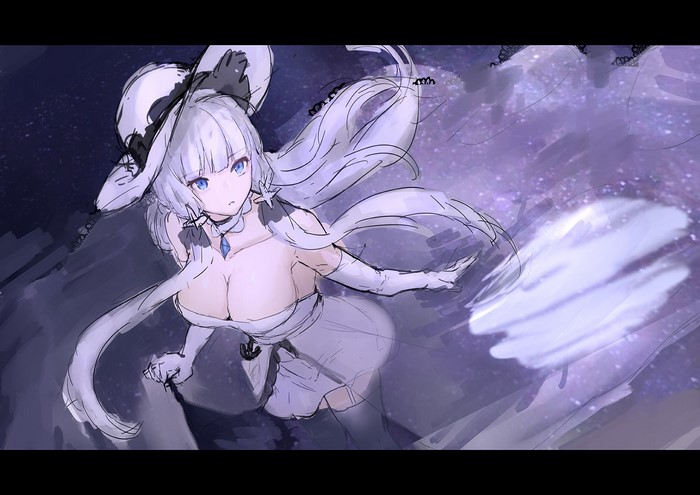Whitem, Azur Lane, Illustrious (Azur Lane), anime, anime girls