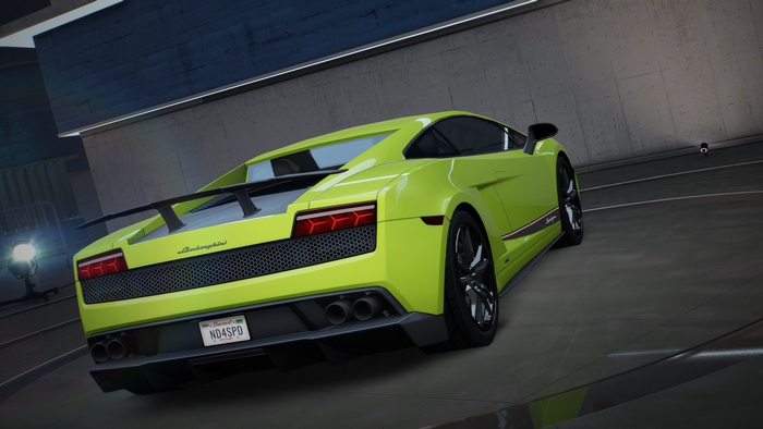 Lamborghini Gallardo Superleggera LP570, Need for Speed: Hot Pursuit, Garage