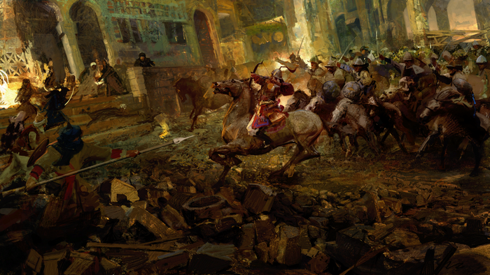 4K, Crusader Kings III, video games, artwork, Paradox Interactive, game art, video game art, Craig Mullins