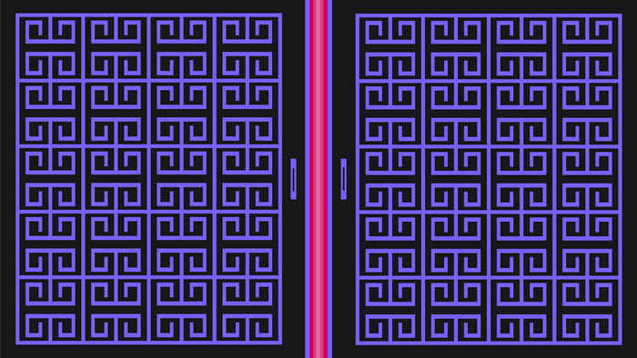 4K, dark, door, pattern, doorways