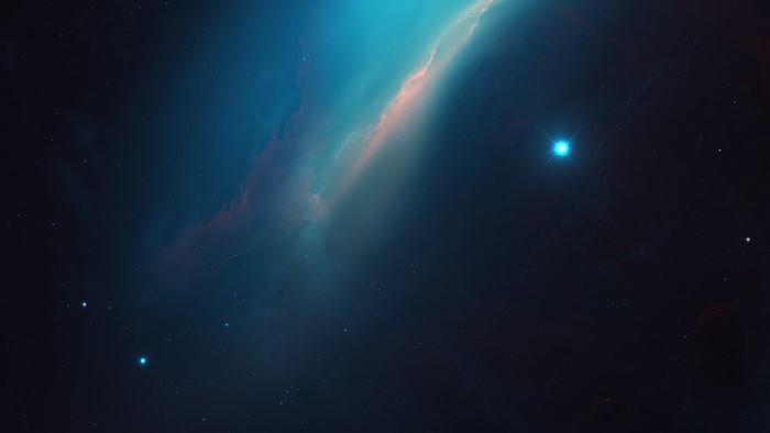 4K, nebula, Andromeda, smoke, space, galaxy, stars, plasma, moonlight, Milky Way