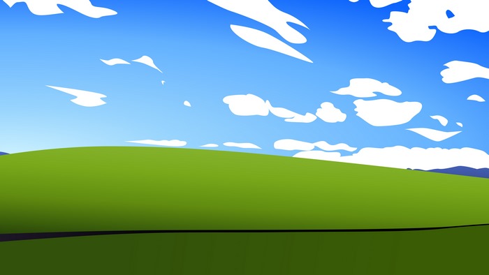 Windows XP Bliss Landscape