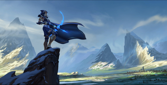 League of Legends, Ashe (League of Legends), Wild Rift, Legends of Runeterra, women