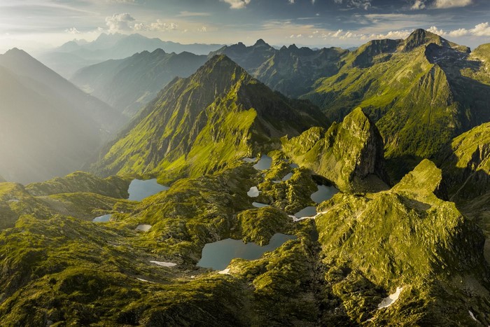mountain pass, nature, green, mountains, landscape