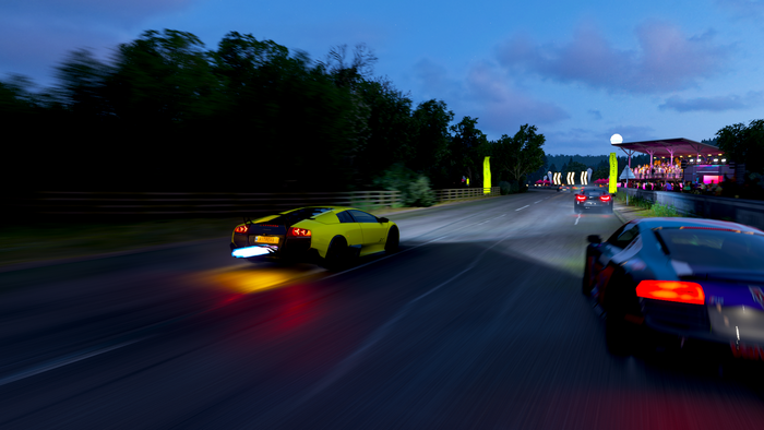 racing, vehicle, video games, Forza Horizon 4, Lamborghini Murcielago, Lamborghini, car, Lamborghini Murcielago LP 670-4 Super Veloce
