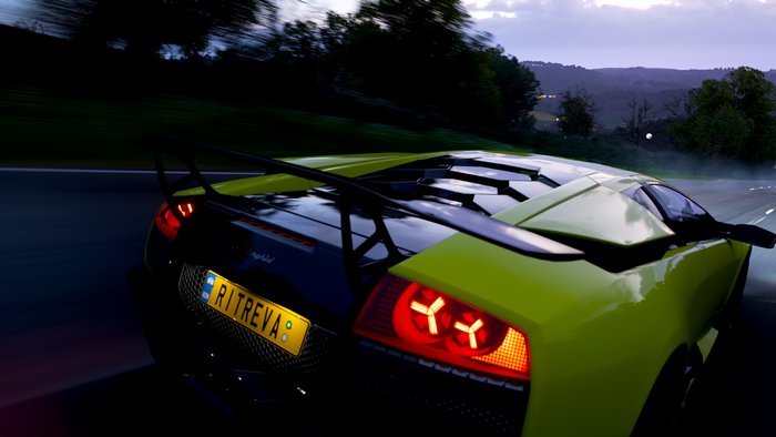 car, Forza Horizon 4, video games, Lamborghini, vehicle, Lamborghini Murcielago LP 670-4 Super Veloce, Lamborghini Murcielago