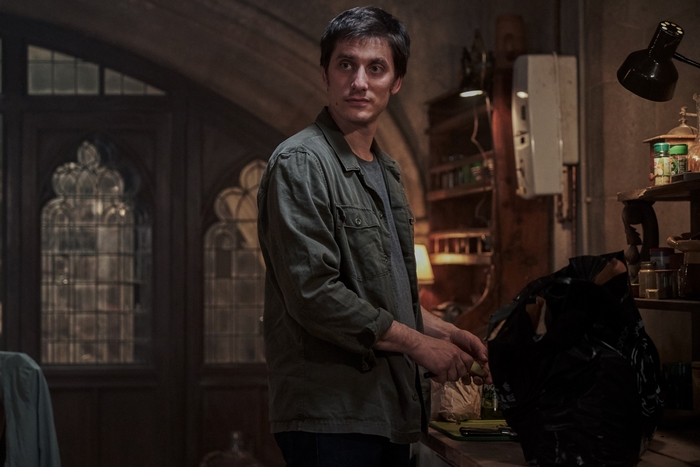 Luca Marinelli as Nicky in The Old Guard