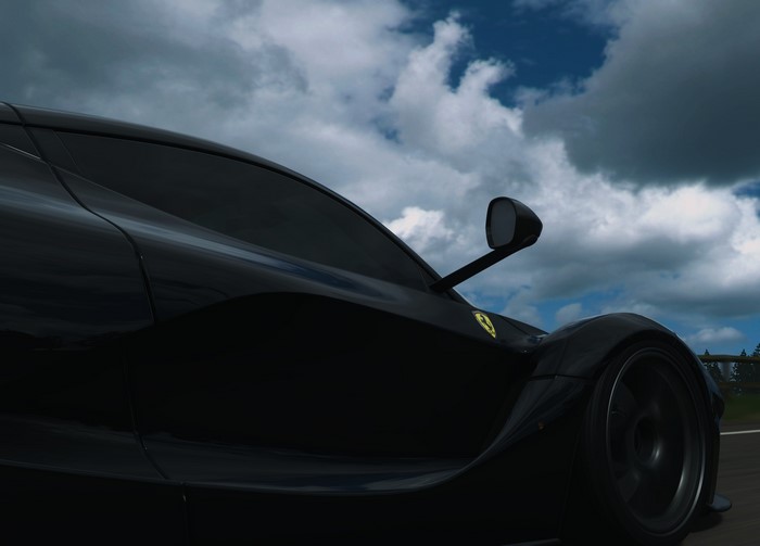 Forza Horizon 4, Ferrari LaFerrari, Hypercar, Ferrari, PlaygroundGames, video games, black cars, car, vehicle