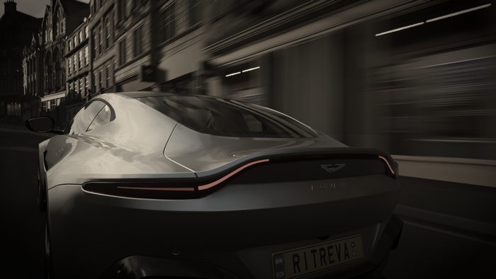 Forza Horizon 4, video games, Aston Martin, car, vehicle, Aston Martin Vantage