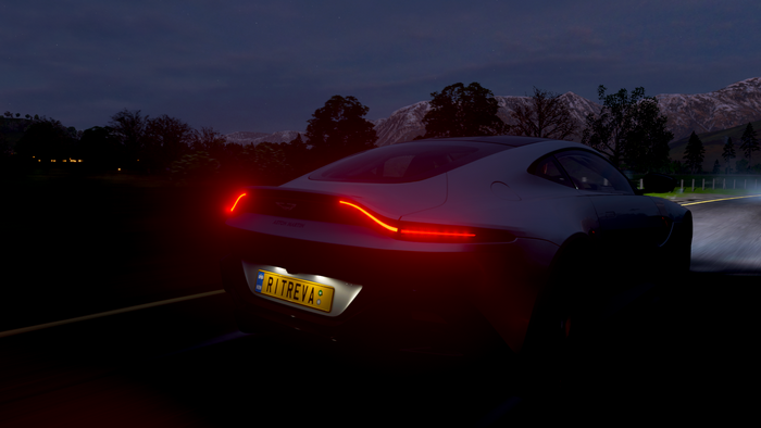 Forza Horizon 4, Aston Martin Vantage, dark, Aston Martin, vehicle, video games, car