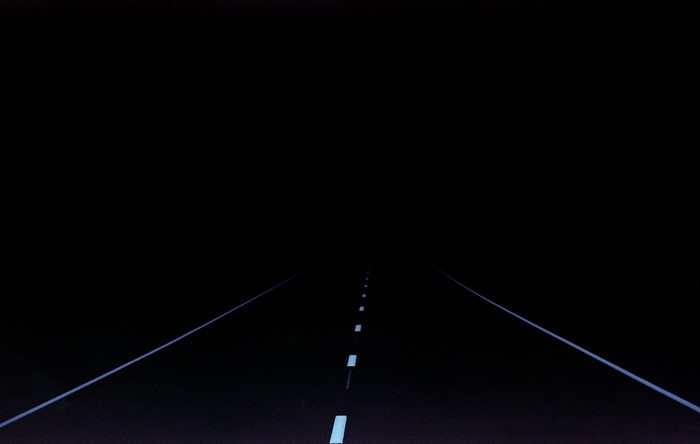 simple background, minimalism, dark, road