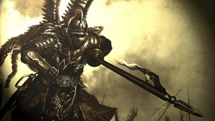 Polish, fantasy armor, soldier, weapon, horse, Winged Hussars, fantasy men, warrior, fantasy art, artwork