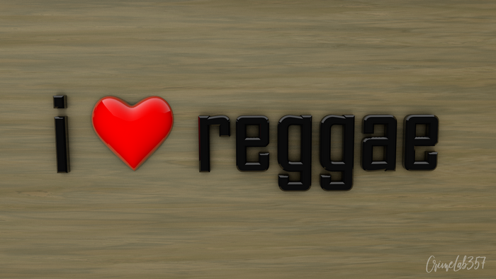 3D graphics, watermarked, Reggae