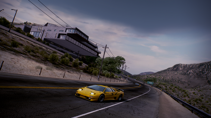 Lamborghini, Lamborghini Diablo, yellow cars, car, video games, Need for Speed: Hot Pursuit, vehicle