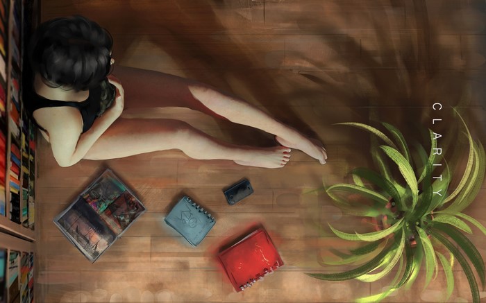 4K, CLA RITY, plants, PUBG, barefoot, artwork, digital art, turtle, women