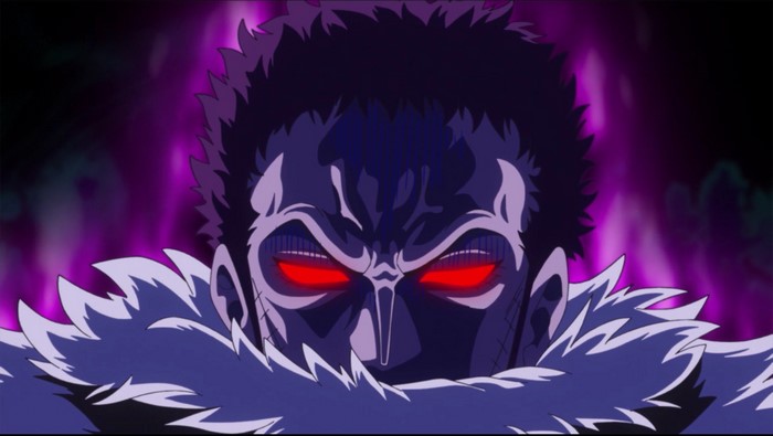 Katakuri with Red Eyes from One Piece