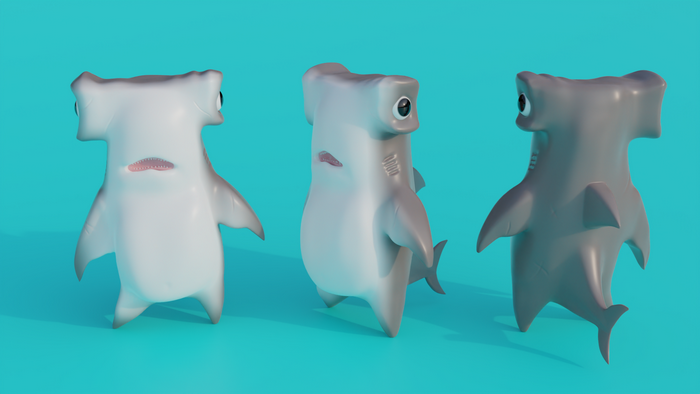 3D, Blender, cartoon