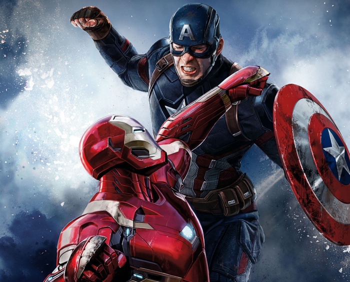 Captain America vs Iron Man