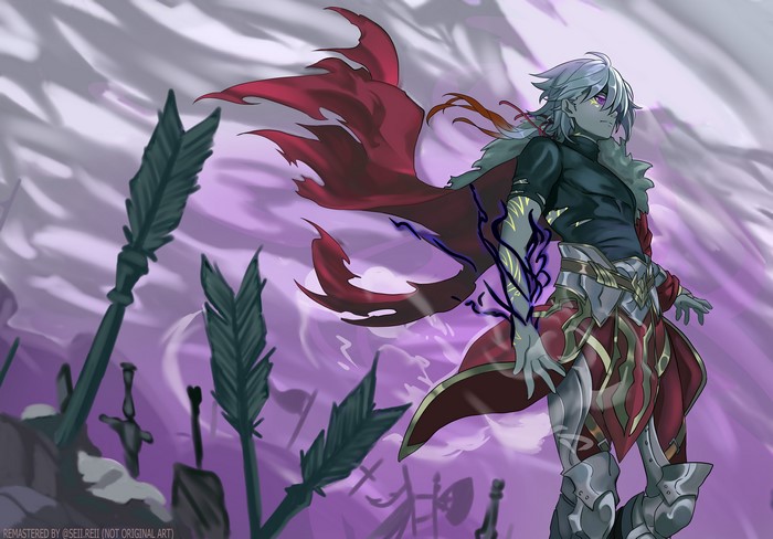 4K, Manwa, drawing, anime boys