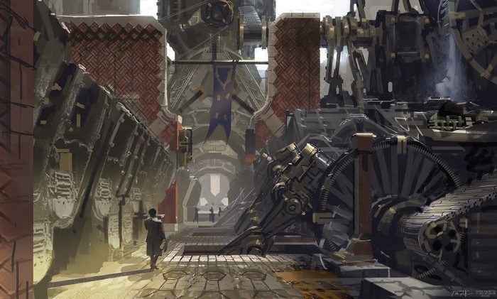 League of Legends, Piltover, video game art, fantasy art, PC gaming