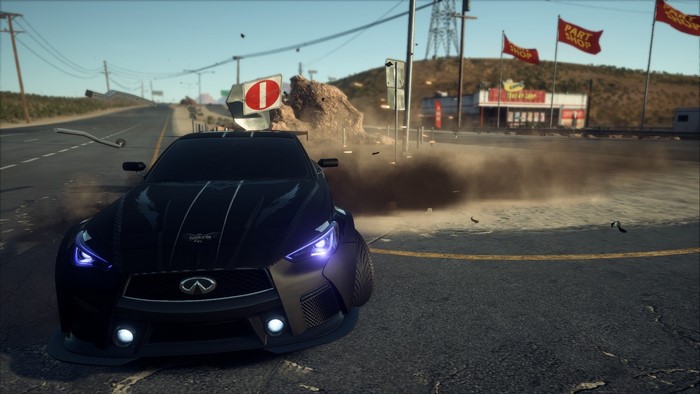 Infiniti, video games, vehicle, black cars, need for speed payback, Drifting, car, Need for Speed, tuning