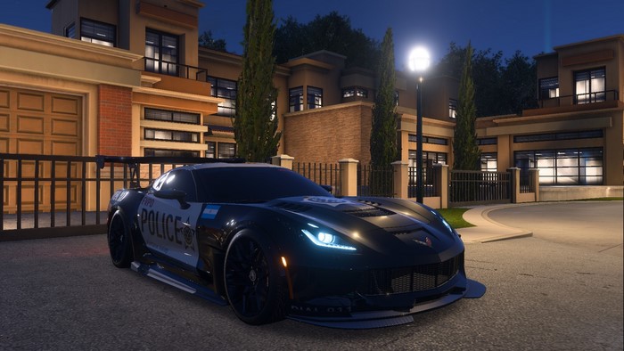 need for speed payback, video games, Need for Speed, Chevrolet Corvette C7, city, car, Chevrolet Corvette, Chevrolet Corvette Grand Sport, vehicle, tuning, police cars
