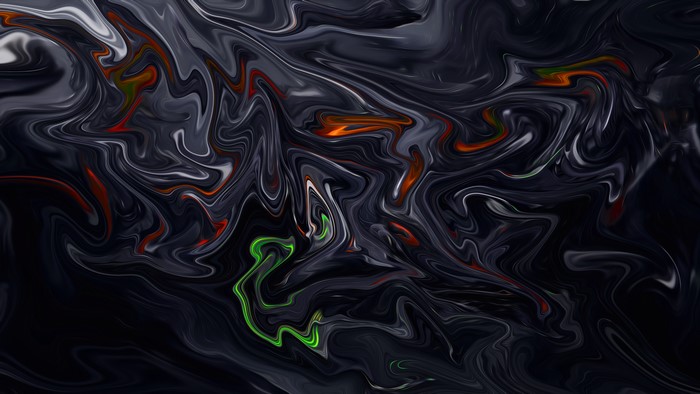 4K, digital art, shapes, abstract, colorful, fluid, 8 K, liquid, artwork, paint brushes