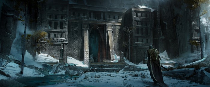 4K, cape, artwork, fantasy art, Nordic