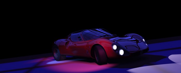 vehicle, PC gaming, Alfa Romeo 33 Stradale, car, video games, Alfa Romeo, Assetto Corsa